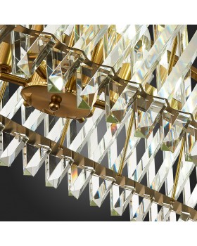 SL1170.303.12 Светильник подвесной ST-Luce Латунь/Прозрачный E14 12*40W FABIO-foto12