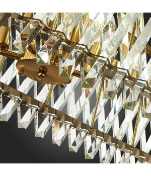 SL1170.303.12 Светильник подвесной ST-Luce Латунь/Прозрачный E14 12*40W FABIO-foto12