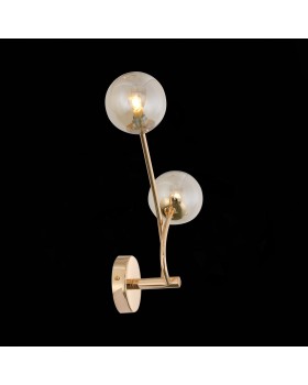 SL435.201.02 Бра ST-Luce Золотистый/Коньячный G9 2*5W PARLLAONE-foto5