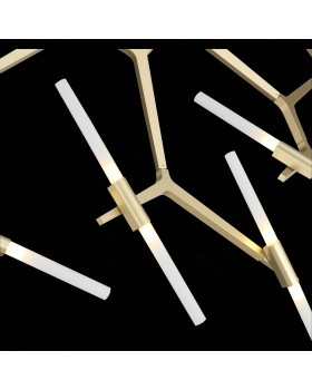 SL947.202.20 Люстра потолочная ST-Luce Золотой/Белый G9 20*3W LACONICITA-foto5