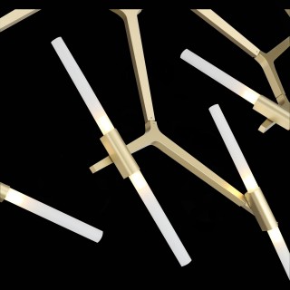 SL947.202.20 Люстра потолочная ST-Luce Золотой/Белый G9 20*3W LACONICITA-foto5