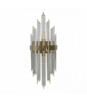 SL1178.221.02 Бра ST-Luce Золотистый/Золотистый, Прозрачный E14 2*40W Arezzo-foto2