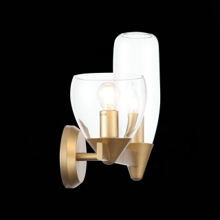 SL1119.201.02 Светильник настенный ST-Luce Золотистый/Прозрачный E14 2*40W TENERESA-foto5