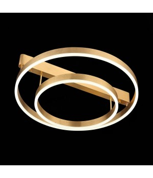 SL944.202.02 Люстра потолочная ST-Luce Анодированный золотой/Белый LED 1*34W 3000K-6000K ONZE-foto10