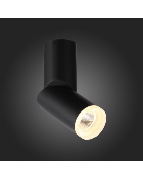 ST107.402.10 Светильник потолочный Черный LED 1*10W 3000K 780Lm Ra>80 24 D50xH168 170-240V TORTELLE-foto7