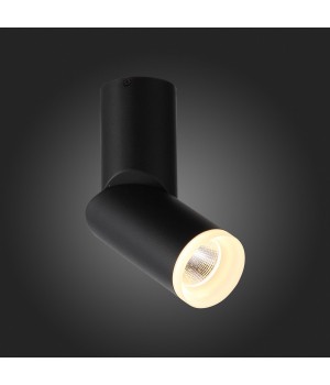 ST107.402.10 Светильник потолочный Черный LED 1*10W 3000K 780Lm Ra>80 24 D50xH168 170-240V TORTELLE-foto7