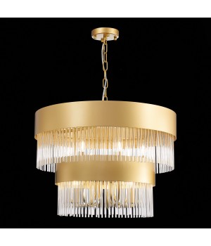 SL1225.203.09 Люстра подвесная ST-Luce Золотистый/Золотистый, Прозрачный E14 9*40W CONTATTO-foto9