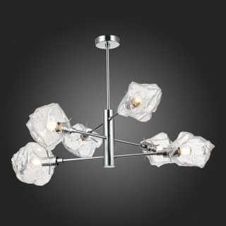 SL1175.102.06 Люстра потолочная ST-Luce хром/прозрачный E14 6*40W Portici-foto7