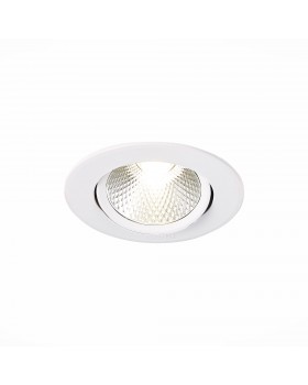 ST211.538.06.24 Св-к встр. Белый LED 1*6W 3000K 480Lm Ra80 24° IP20 D86xH50 220-240V MIRO-foto11