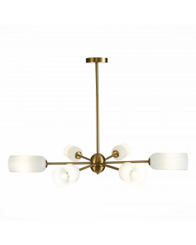 SL1180.202.06 Люстра потолочная ST-Luce Золотистый/Белый E14 6*40W TREVISO-foto11