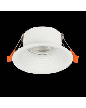 ST202.508.01 Св-к встр. Мат. белый GU10 1*50W D89xH40 220V Без ламп MOBARRA-foto5