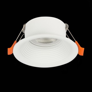 ST202.508.01 Св-к встр. Мат. белый GU10 1*50W  D89xH40 220V Без ламп MOBARRA-foto5