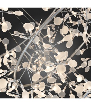 SL379.103.486 Люстра подвесная ST-Luce Серебристый/Белый LED 486*0,5W 3500K RAFINA-foto9