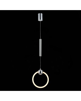 SL1578.103.01 Подвес ST-Luce Хром/Белый,Хром LED 1*15W 3000K GIERA-foto4