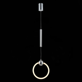 SL1578.103.01 Подвес ST-Luce Хром/Белый,Хром LED 1*15W 3000K GIERA-foto4