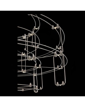 SL798.103.64 Люстра подвесная ST-Luce Хром/Хром LED 64*0,2W 3200K GENETICA-foto6