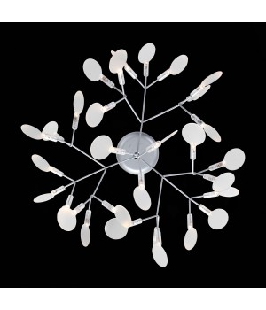 SL379.103.30 Люстра подвесная ST-Luce Серебристый/Белый LED 30*0,5W 3500K RAFINA-foto7