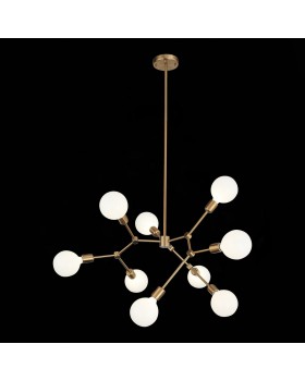 SL413.212.09 Люстра потолочная ST-Luce Латунь E27 9*40W TAVERE-foto13