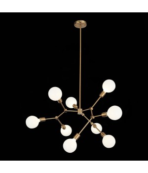 SL413.212.09 Люстра потолочная ST-Luce Латунь E27 9*40W TAVERE-foto13