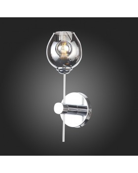 SL1500.101.01 Светильник настенный ST-Luce Хром/Дымчатый E14 1*40W FOVIA-foto7