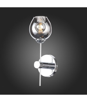 SL1500.101.01 Светильник настенный ST-Luce Хром/Дымчатый E14 1*40W FOVIA-foto7