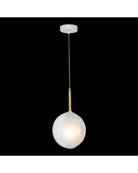 SL1183.503.01 Подвес ST-Luce Латунь/Белый G9 1*5W Foligno-foto4