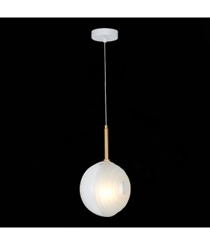 SL1183.503.01 Подвес ST-Luce Латунь/Белый G9 1*5W Foligno-foto4