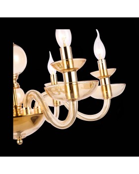 SL1758.203.06 Люстра подвесная ST-Luce Золотистый, Шампань E14 6*40W CENELA-foto4