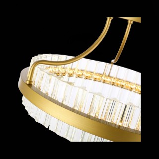 SL383.202.01 Светильник потолочный ST-Luce Матовое золото/Прозрачный LED 1*34W 3000K CHERIO-foto6