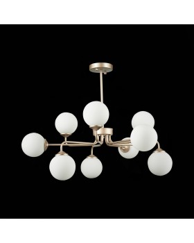 SLE106203-09 Светильник подвесной ST-Luce Золотистый/Белый G9 LED 9*5W REDJINO-foto5