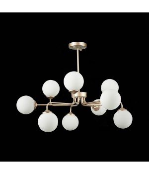 SLE106203-09 Светильник подвесной ST-Luce Золотистый/Белый G9 LED 9*5W REDJINO-foto5