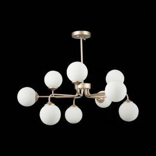 SLE106203-09 Светильник подвесной ST-Luce Золотистый/Белый G9 LED 9*5W REDJINO-foto5