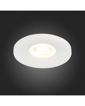 ST205.508.01 Св-к встр. Мат. белый GU10 1*50W D95xH27 220V Без ламп GERA-foto9