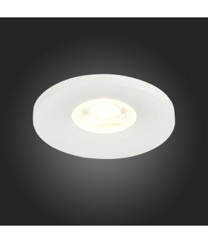 ST205.508.01 Св-к встр. Мат. белый GU10 1*50W D95xH27 220V Без ламп GERA-foto9