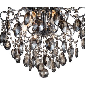 SL846.102.06 Люстра подвесная ST-Luce Темный хром/Тонированный черный E14 6*40W ORECCHINI-foto17