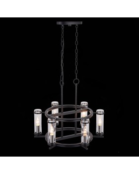 SL334.403.06 Люстра подвесная ST-Luce Черный, Никель/Прозрачный E14 6*60W BICHERO-foto8