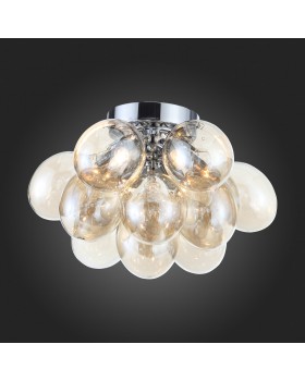 SL432.202.06 Люстра потолочная ST-Luce Хром/Коньячный G9 6*5W SOSPIRO-foto5