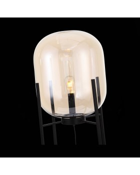 SL1050.525.01 Торшер ST-Luce Черный/Коньячный E27 1*40W (из 2-х коробок) BURASCA-foto6