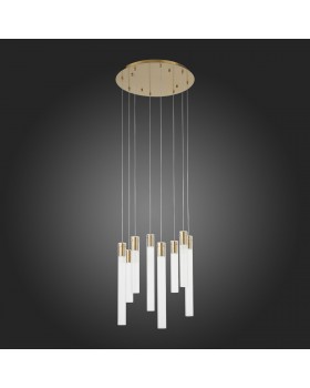 SL1229.303.08 Люстра подвесная ST-Luce Латунь/Прозрачный GU10 8*5W Terni-foto5