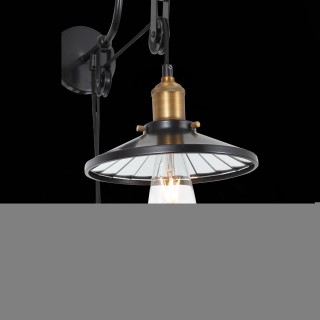 SL270.401.01 Бра ST-Luce Темно-коричневый/Темно-коричневый, Бронза E27 1*60W CURIOSITA-foto8