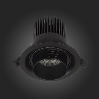 ST701.438.12 Св-к встр. Zoom Черный LED 1*12W 3000K 960Lm Ra90 15°-60° IP20 D115xH95 170-240V ST701-foto9