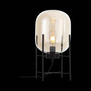 SL1050.505.01 Прикроватная лампа ST-Luce Черный/Коньячный E27 1*40W (из 2-х коробок) BURASCA-foto4