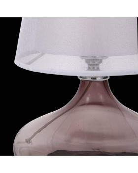 SL974.604.01 Прикроватная лампа ST-Luce Хром, Розовый/Белый E27 1*60W AMPOLLA-foto6