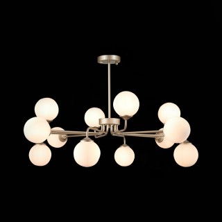 SLE106203-12 Светильник подвесной ST-Luce Золотистый/Белый G9 LED 12*5W REDJINO-foto4