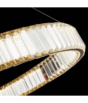 SL1622.313.01 Люстра подвесная ST-Luce Латунь/Прозрачный LED 1*68W 4000K TIVOLI-foto6