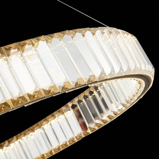 SL1622.313.01 Люстра подвесная ST-Luce Латунь/Прозрачный LED 1*68W 4000K TIVOLI-foto6