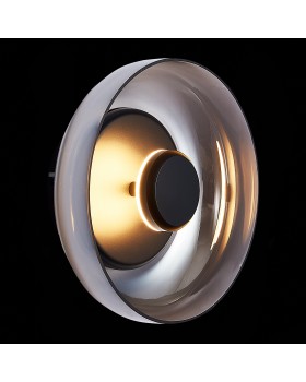 SL6002.401.01 Светильник настенный ST-Luce Черный/Дымчатый LED 1*7W 4000K LAZIO-foto4