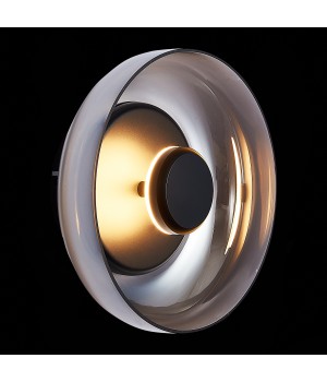 SL6002.401.01 Светильник настенный ST-Luce Черный/Дымчатый LED 1*7W 4000K LAZIO-foto4