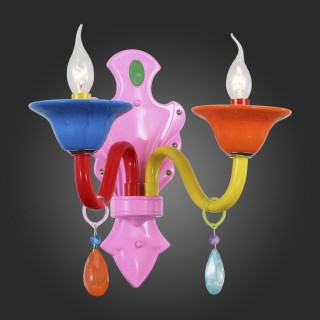 SL672.961.02 Бра ST-Luce Разноцветный/Разноцветный E14 2*40W DELIZIA-foto8