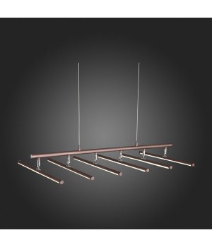 SLD003.303.06 Люстра подвесная ST-Luce Кофейный/Белый LED 6*8W 4000K PIACOD-foto4